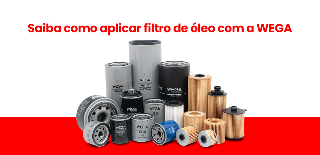 Leia mais sobre o artigo Saiba como aplicar filtro de óleo com a WEGA