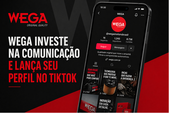Wega Motors chega ao TikTok para desmistificar o universo automotivo de forma leve e divertida